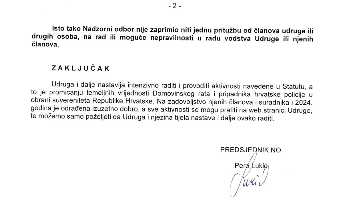 Izvješće NO 2024 02