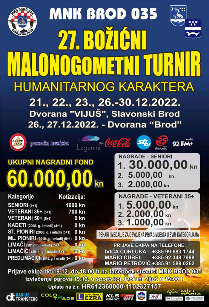 Bozicni turnir 2022