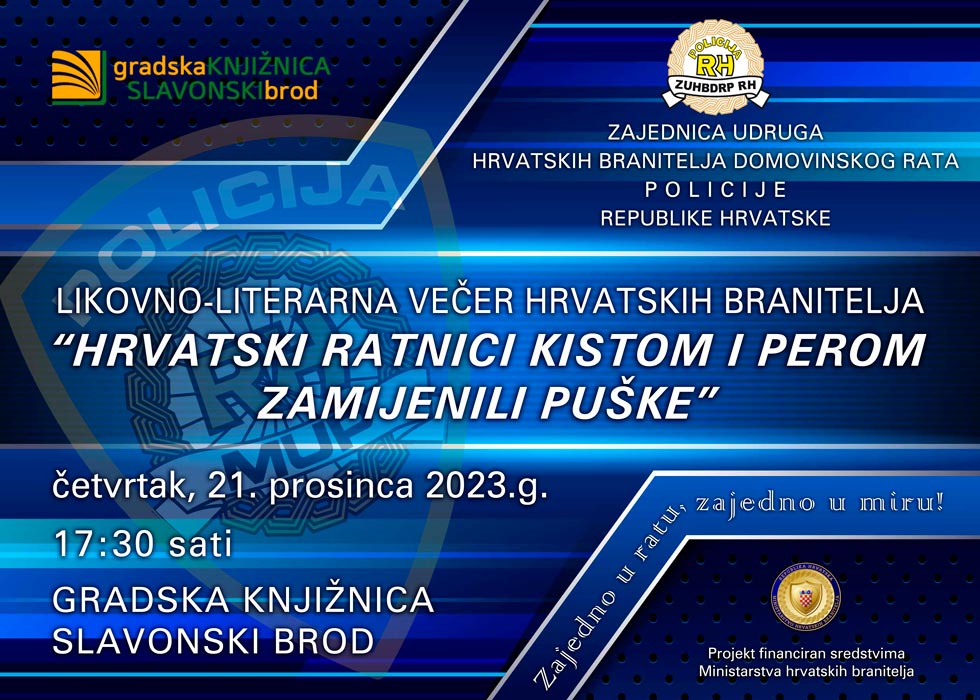 Plakat likovna 2023